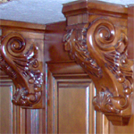 Corbels and Rosettes